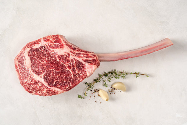 100% Grass-Fed, Pasture-Raised Tomahawk