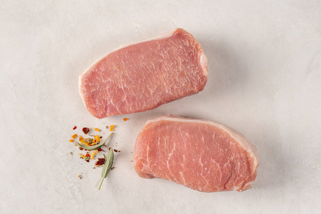 Crate-Free Boneless Pork Chops - 1 lb