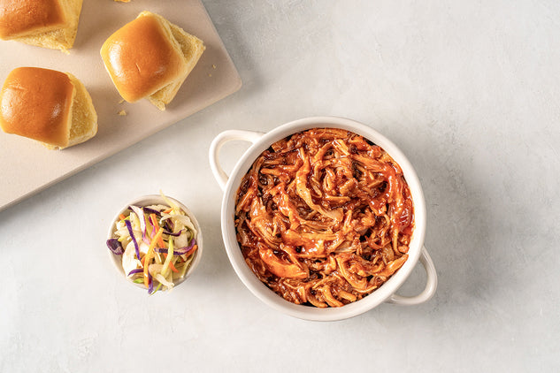 Fully Cooked Crate-Free Pulled Pork