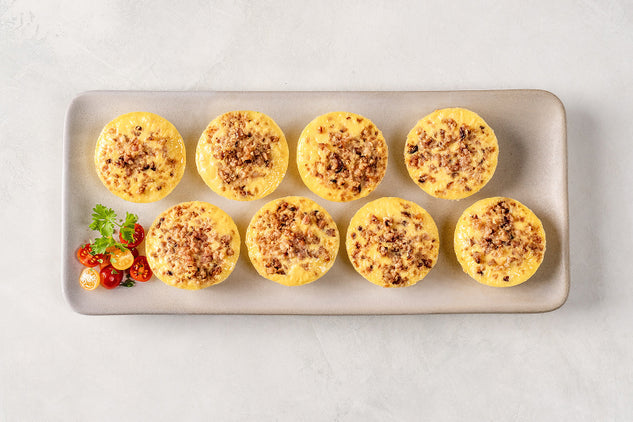 Crate-Free Bacon and Cheese Egg Bites
