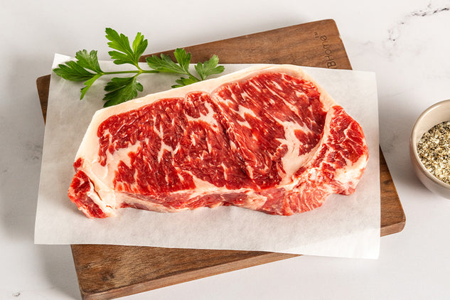Pasture-Raised, Grain-Finished New York Strip Loin