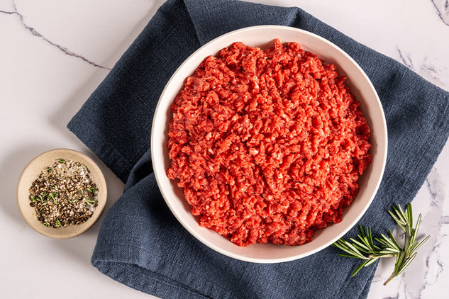Pasture-Raised, Grain-Finished Ground Beef 80/20