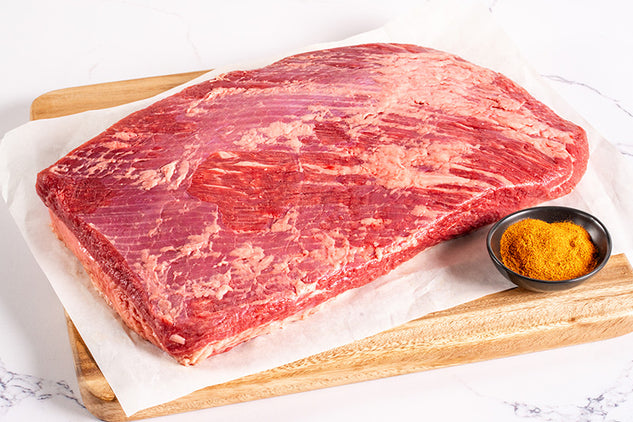 Pasture-Raised, Grain-Finished Brisket Flat