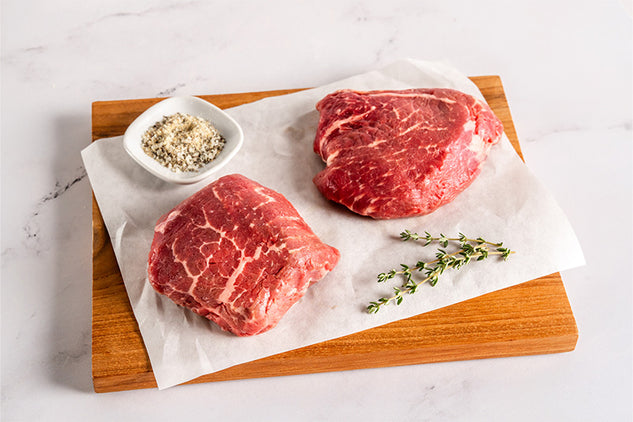 Pasture-Raised, Grain-Finished Top Sirloin Steaks