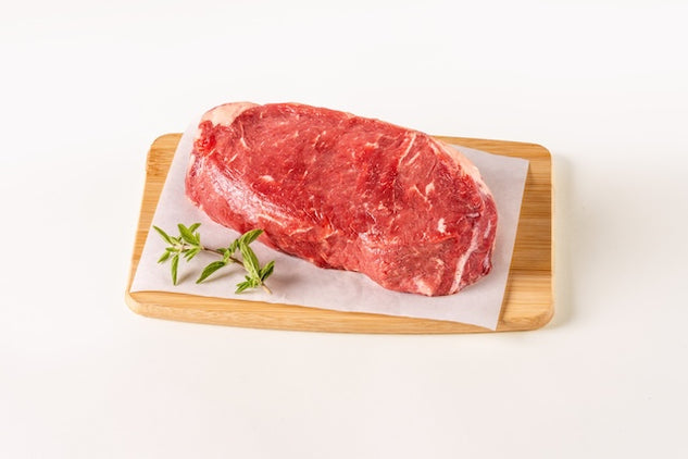 100% Grass-Fed, Pasture-Raised Thick Cut New York Strip