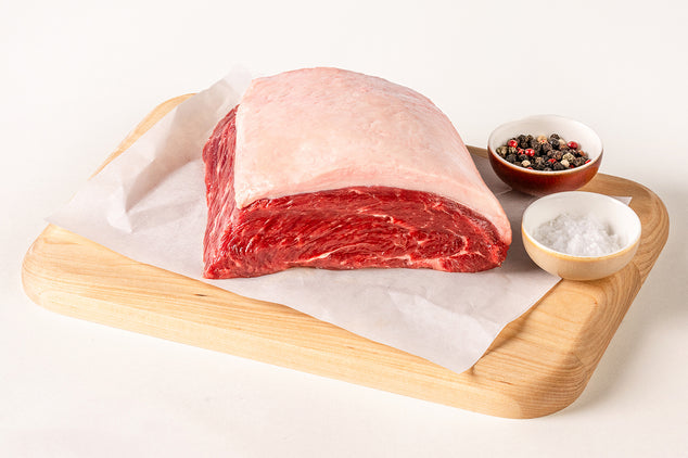 100% Grass-Fed, Pasture-Raised Sirloin Cap