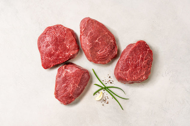 100% Grass-Fed, Pasture-Raised Top Sirloin Steaks