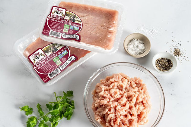 Pasture-Raised Heirloom Ground Chicken