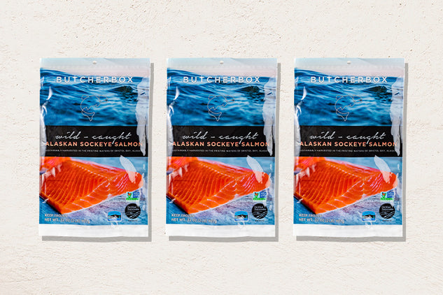 3-Pack Sockeye Salmon