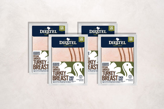 Pecan Smoked Turkey Breast 4-Pack