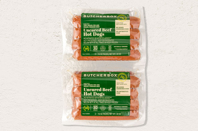 Uncured Beef Hot Dogs