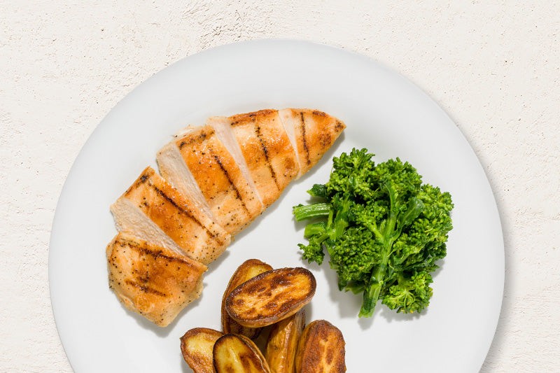 Fully Cooked Organic Free-Range Grilled Chicken Breast