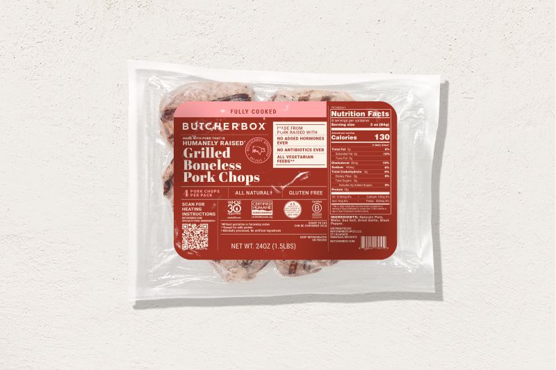 Fully Cooked Boneless Pork Chops