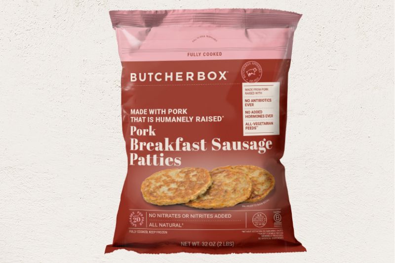 Fully Cooked Pork Breakfast Sausage Patties